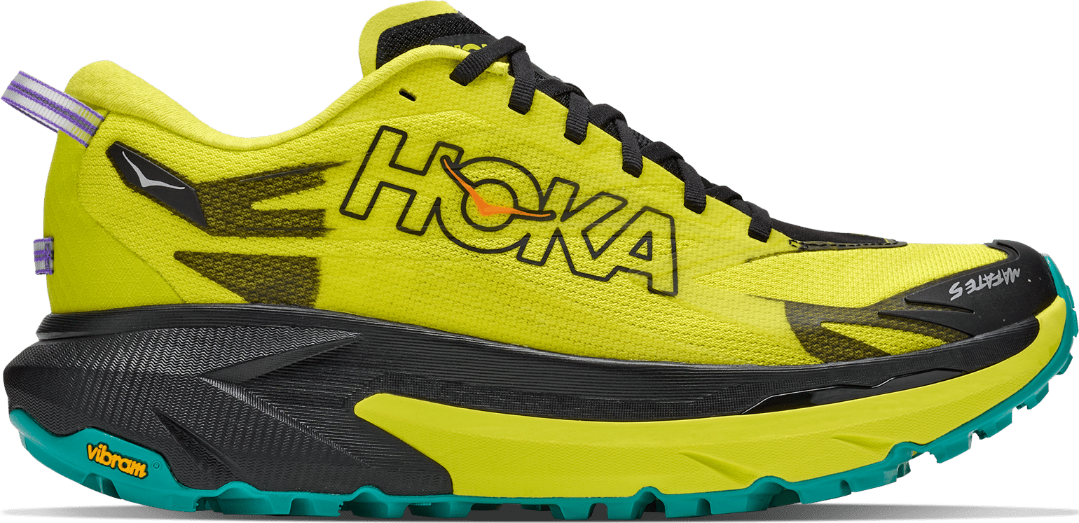 Hoka Men's Mafate 5 Black/Hoka Citrus