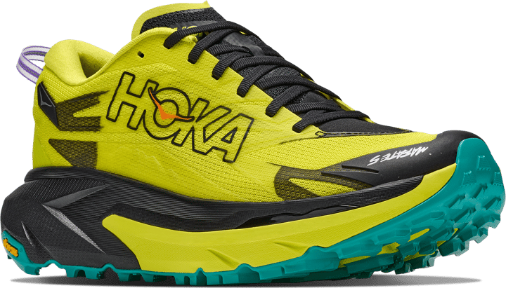 Hoka Men's Mafate 5 Black/Hoka Citrus Hoka
