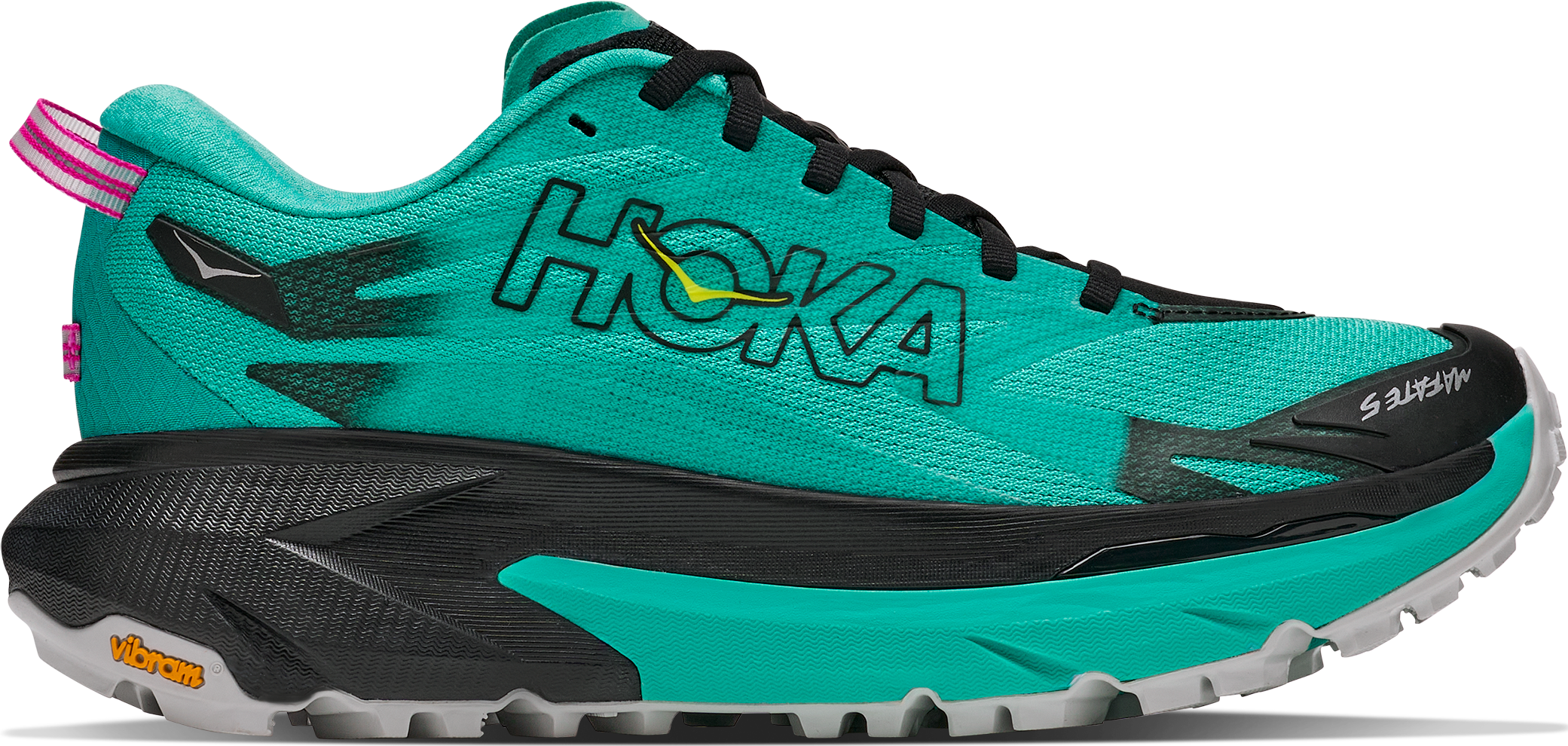 Black/Electric Aqua