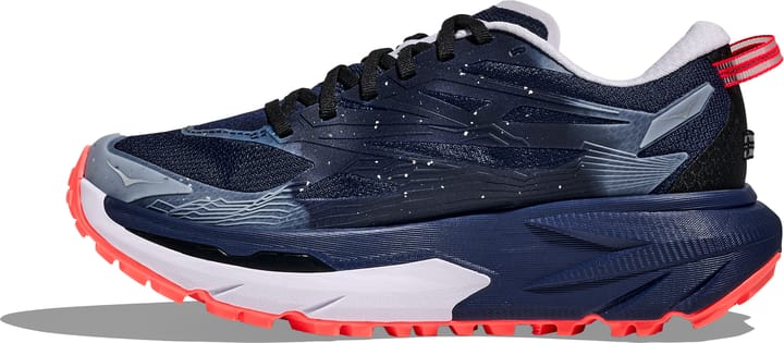 Hoka Women's Mafate 5 Midnight Blue/Starlight Glow Hoka