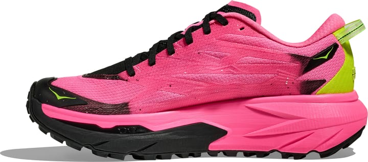 Hoka Women's Mafate 5 Neon Rose/Black Hoka