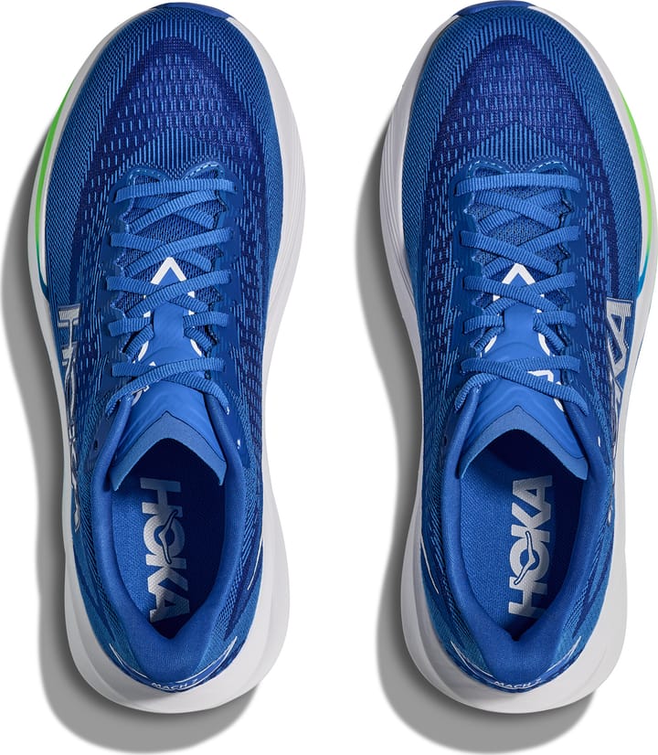 Hoka Men's Mach 7 Cobalt Blue/Neon Green Hoka