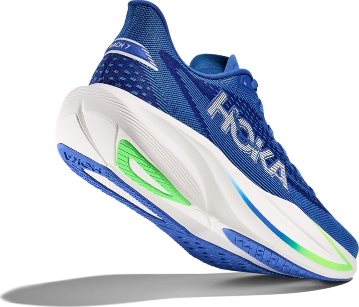 Hoka Men's Mach 7 Cobalt Blue/Neon Green Hoka
