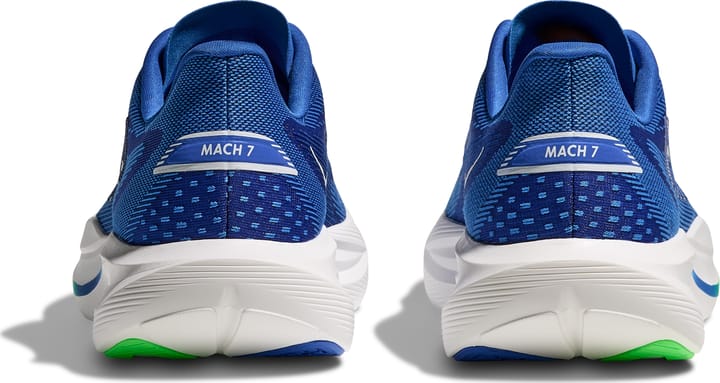 Hoka Men's Mach 7 Cobalt Blue/Neon Green Hoka