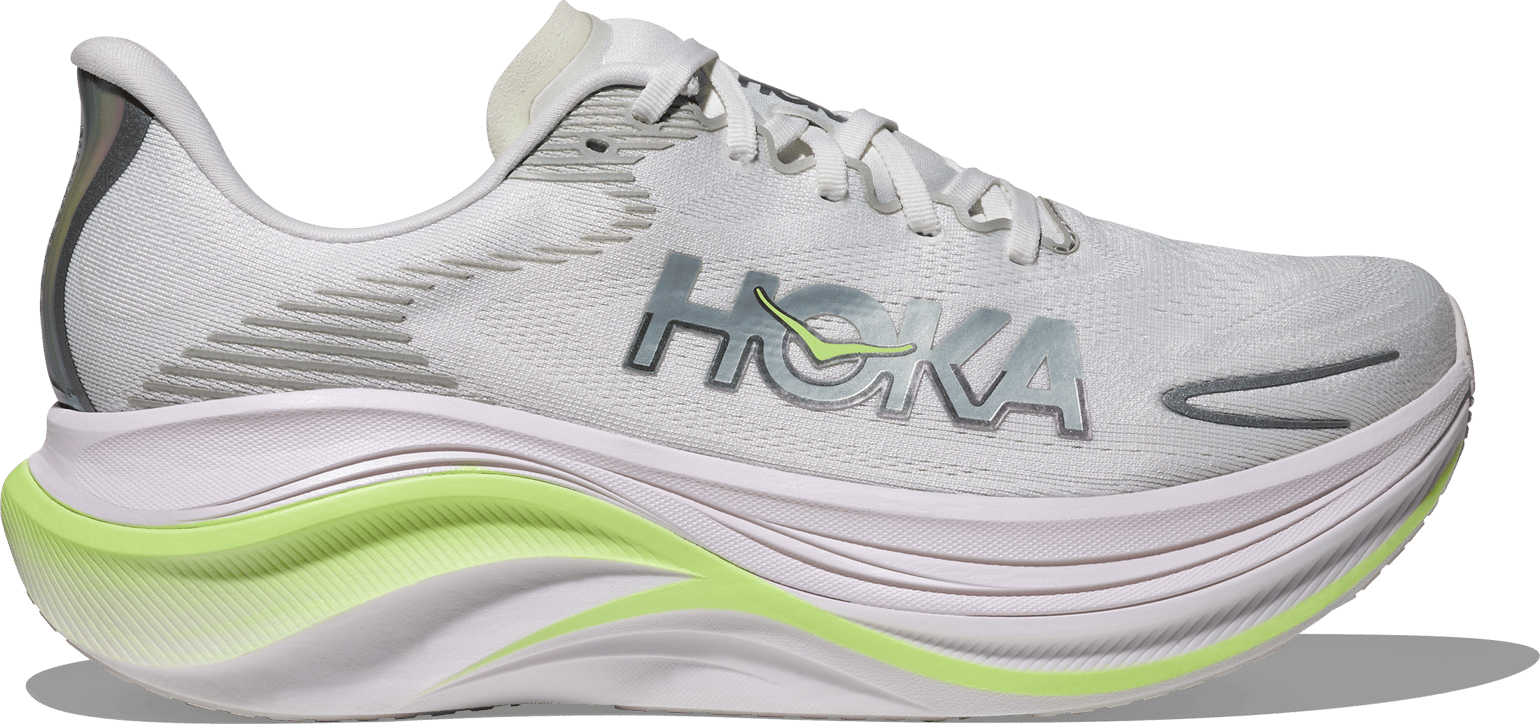 Hoka Men's Skyward X 2 White/Neon Yuzu