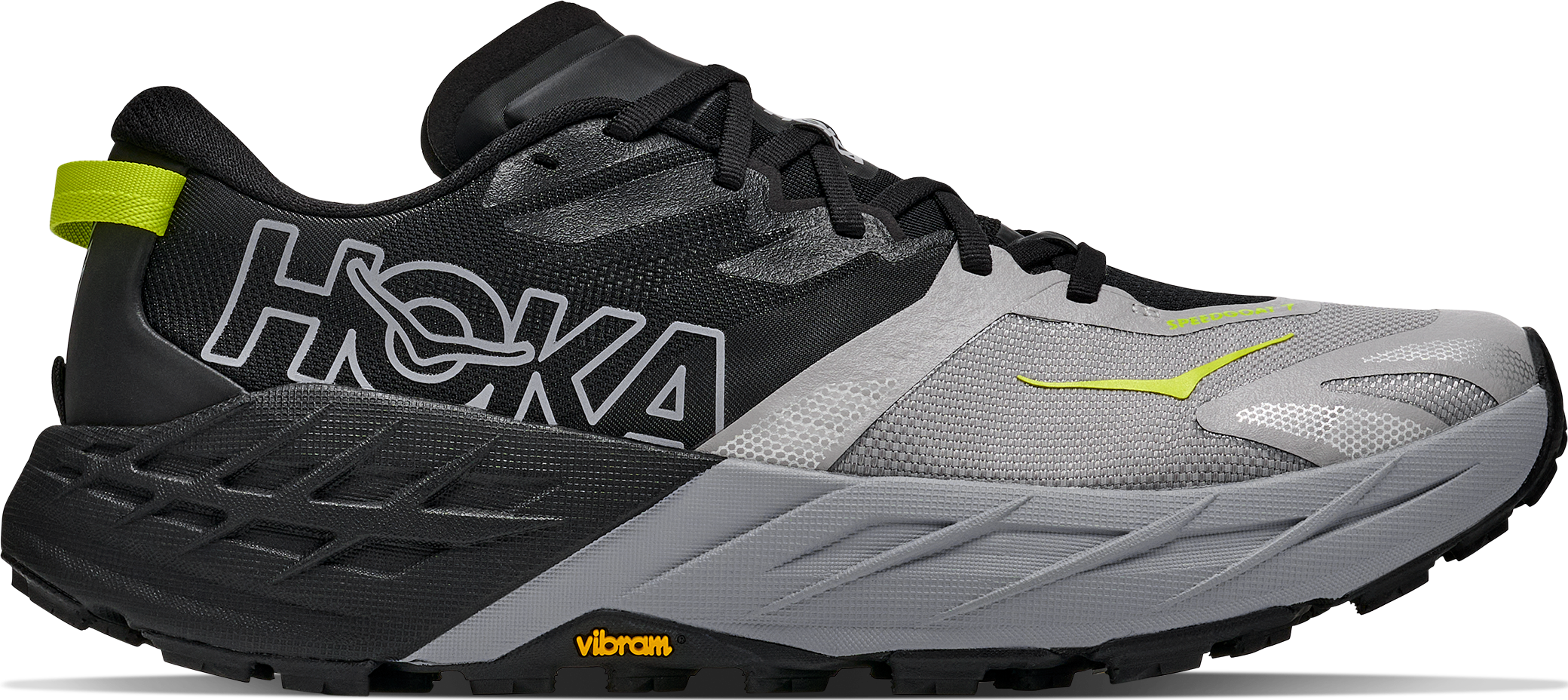 Hoka Men's Speedgoat 7 Black/Stellar Grey