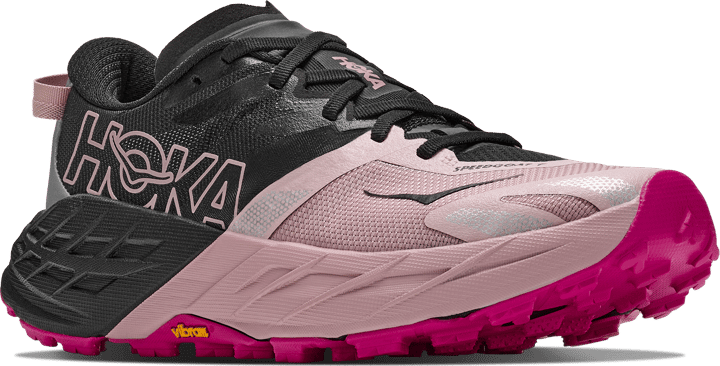 Hoka Women's Speedgoat 7 Black/Pink Opal Hoka
