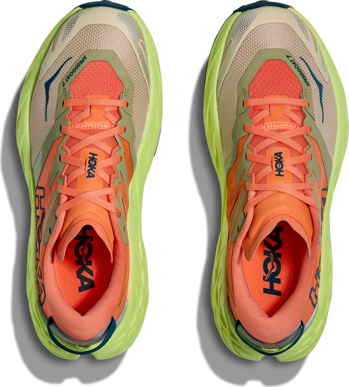 Hoka Women's Speedgoat 7 Persimmon/Neon Yuzu Hoka
