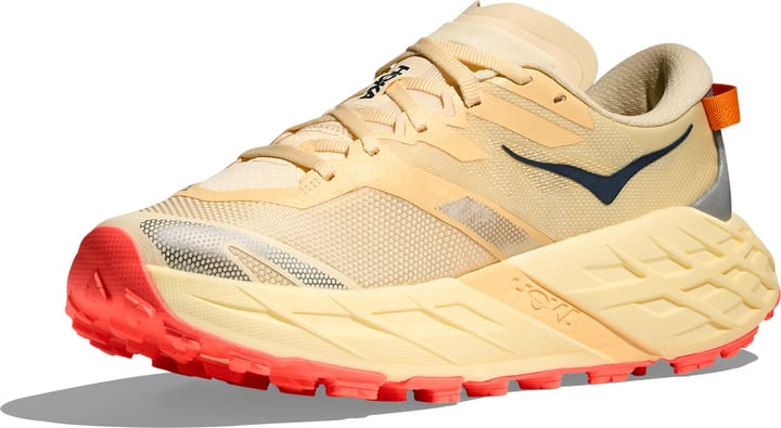 Hoka Women's Speedgoat 7 Vintage Yellow/Neon Flame Hoka