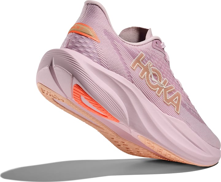 Hoka Women's Mach 7 Lilac Cream/Tangerine Glow Hoka