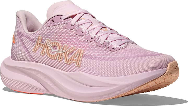 Hoka Women's Mach 7 Lilac Cream/Tangerine Glow Hoka