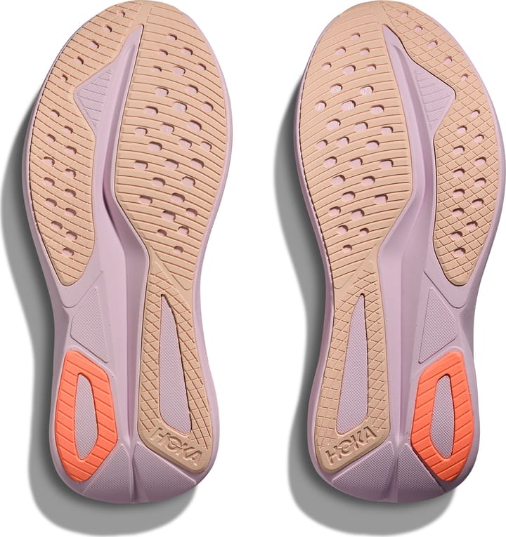 Hoka Women's Mach 7 Lilac Cream/Tangerine Glow Hoka