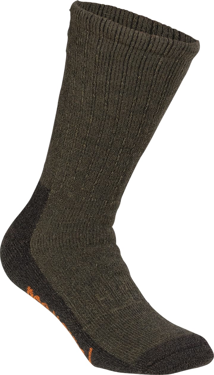 Pinewood Hunters Terry Wool Socks Green/Dark Green Pinewood