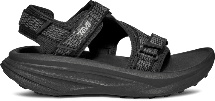 Teva Men's Aventrail R2T Trail Running Sandal Black/Black Teva