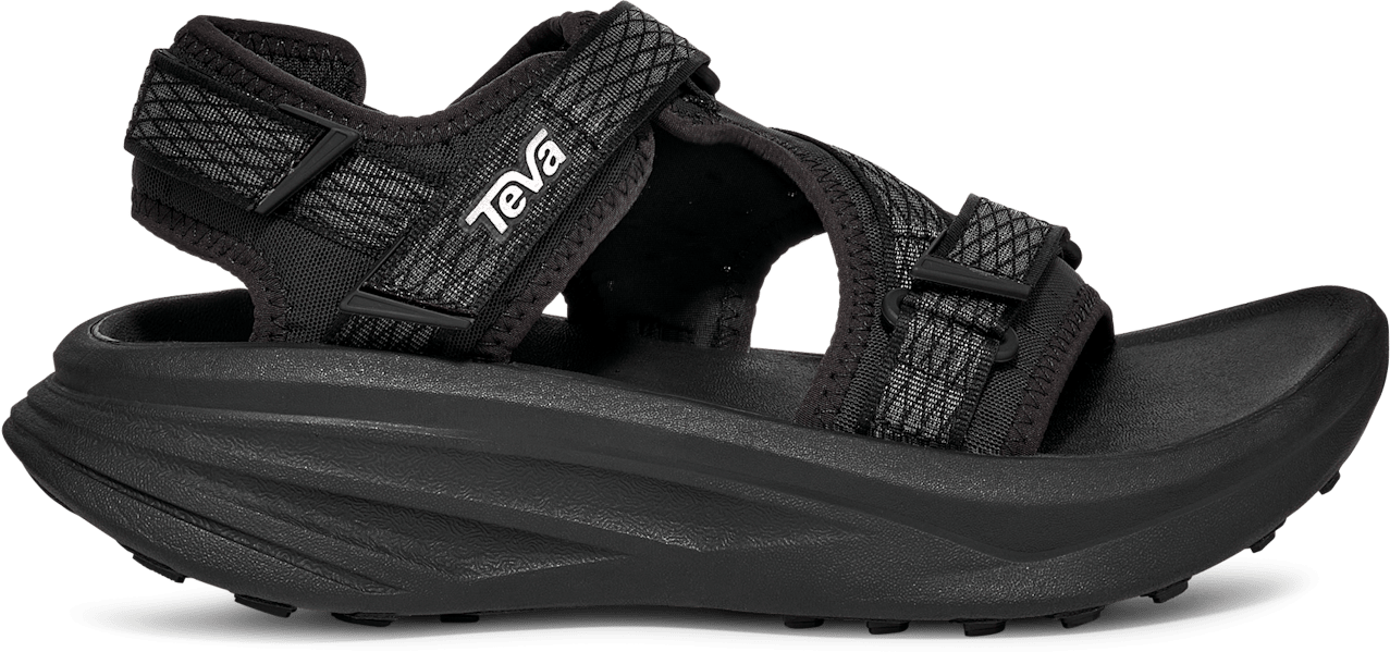 Teva Women's Aventrail R2T Trail Running Sandal Black/Black