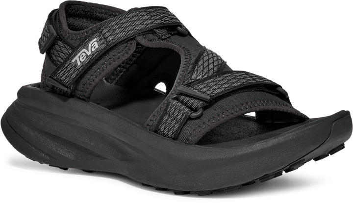 Teva Women's Aventrail R2T Trail Running Sandal Black/Black Teva