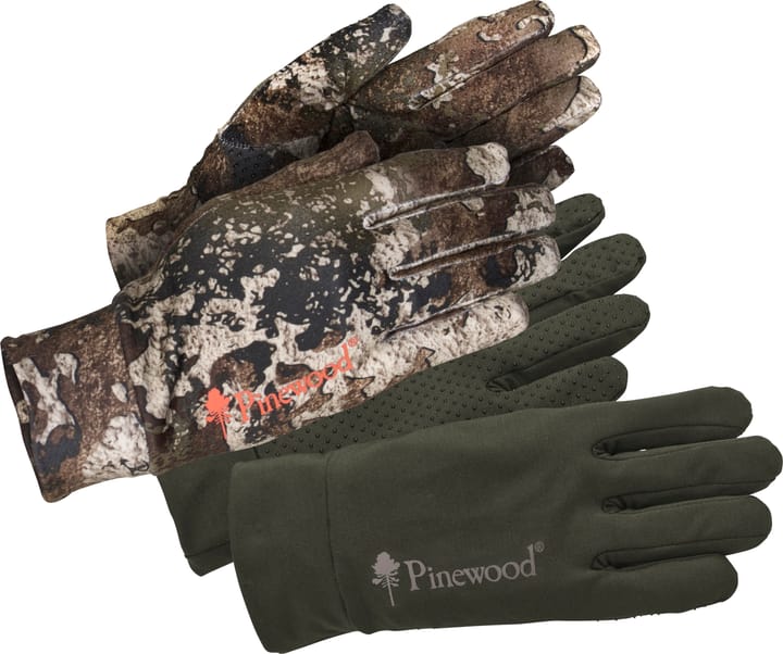 Pinewood Men's Furudal Liner Glove 2 Pack Strata/Moss Green Pinewood
