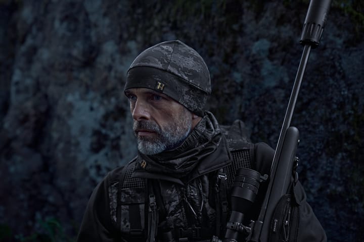Härkila Noctyx Camo Beanie Axis MSP®Black Härkila