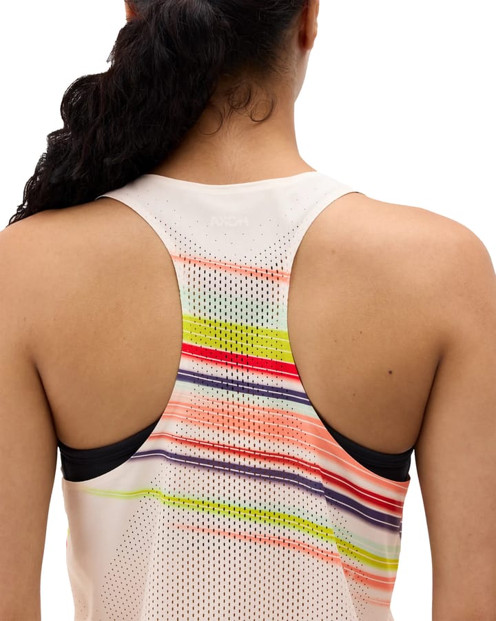 Hoka Women's Race Day Singlet Alabaster Flare Hoka