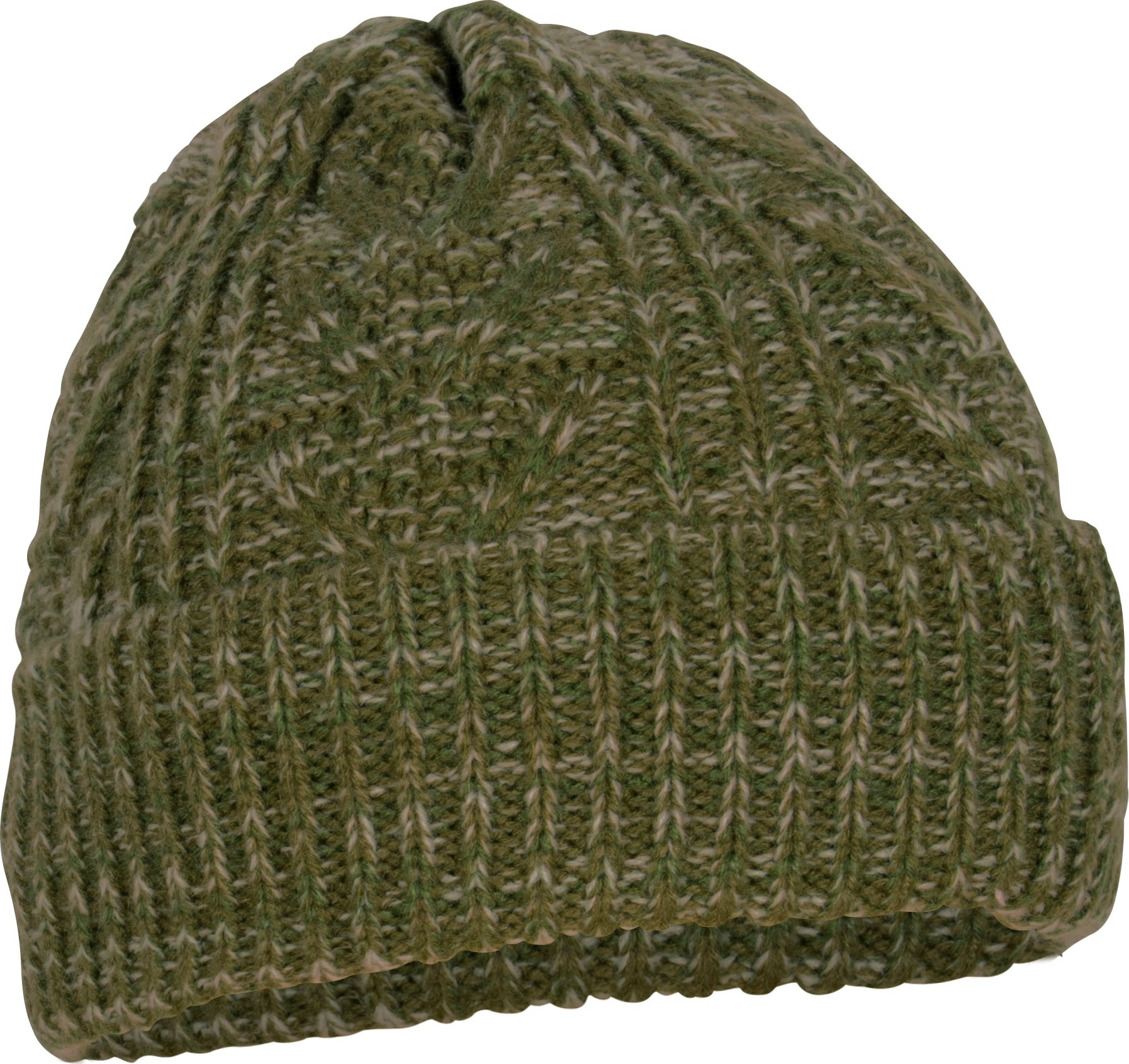 Pinewood Unisex Knitted Melange Hat Green Mel Mössor One