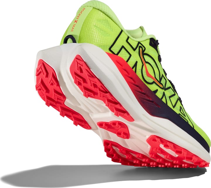 Hoka Men's Rocket X Trail Neon Yuzu/Neon Flame Hoka