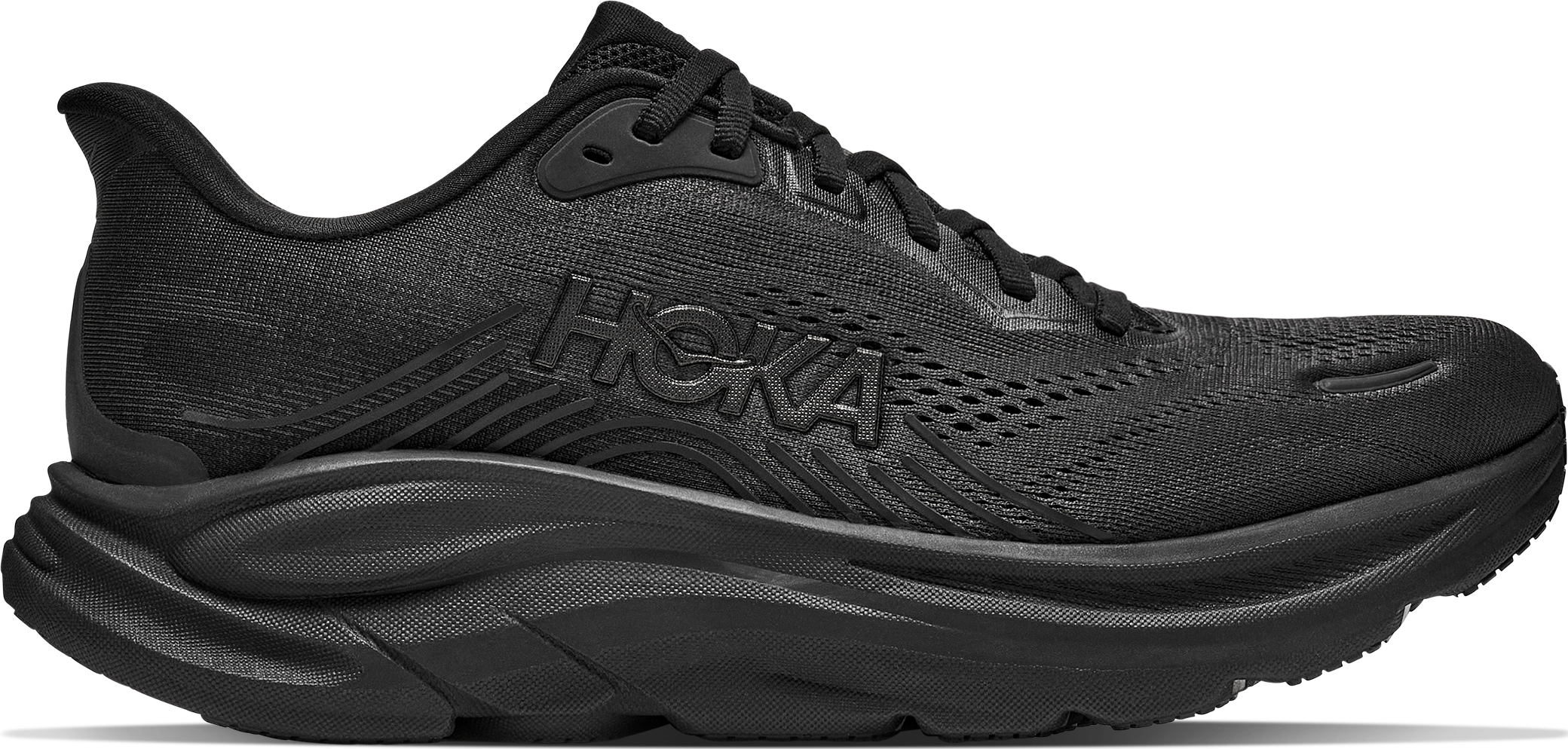 Hoka Men's Clifton 11 Black / Black