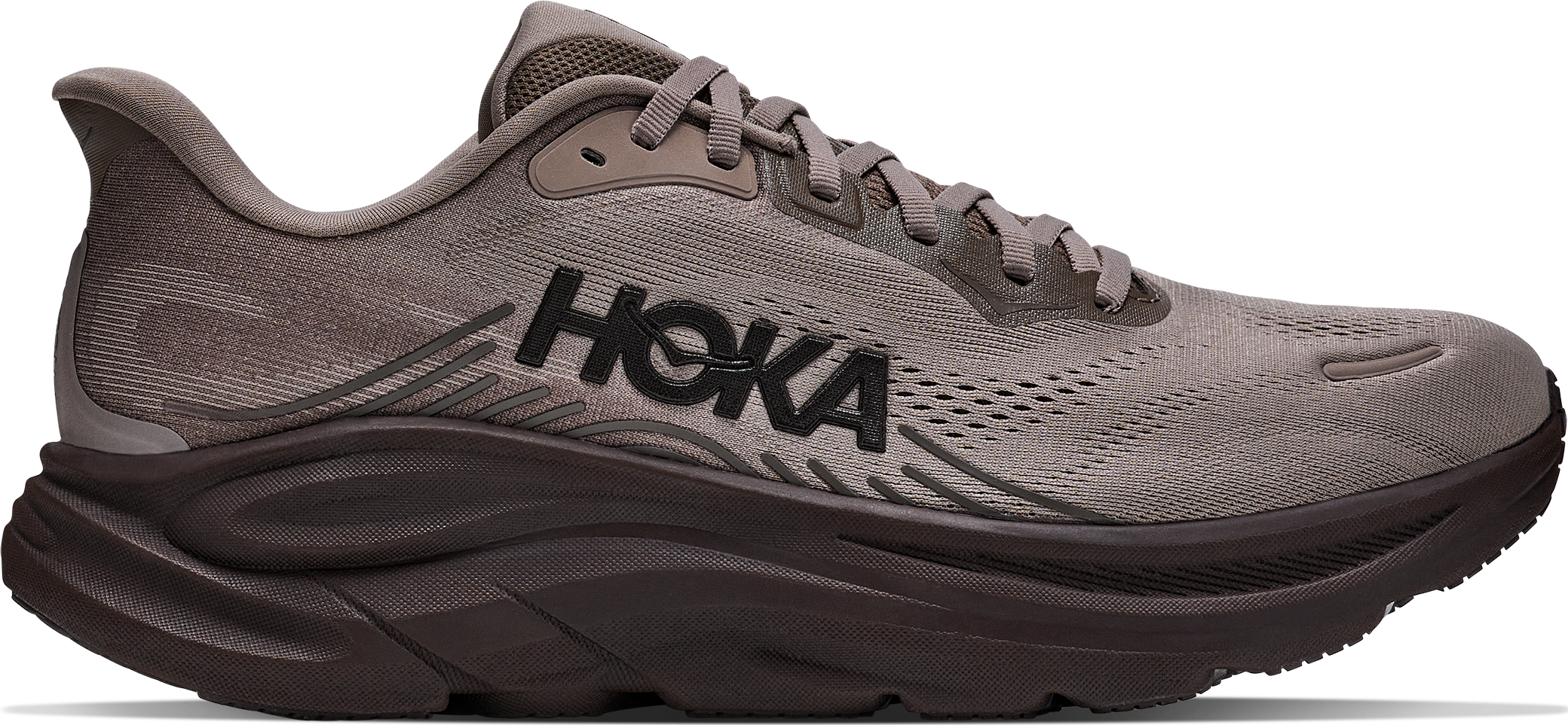 Hoka Men's Clifton 11 Boulder Grey / Pebble Grey
