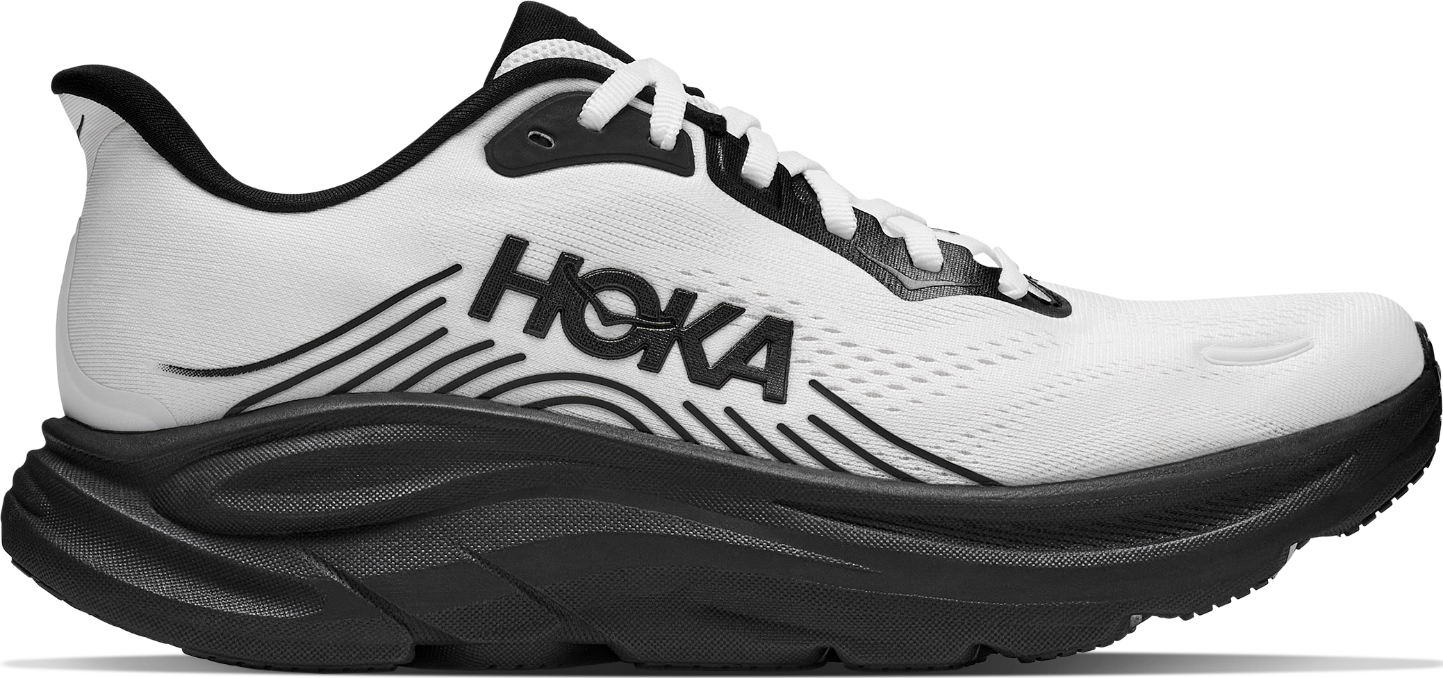 Hoka Men's Clifton 11 White / Black