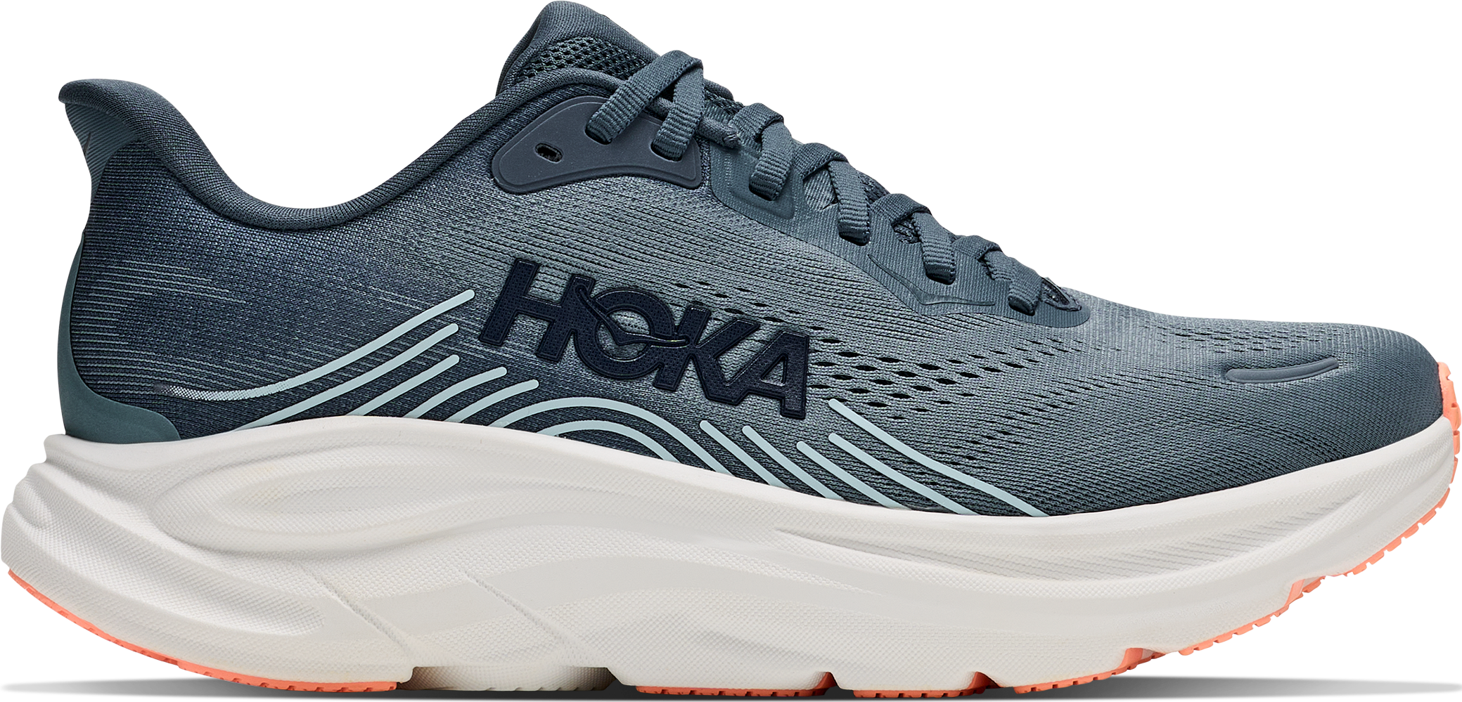 Hoka Women's Clifton 11 Faded Navy / Glimmering Blue