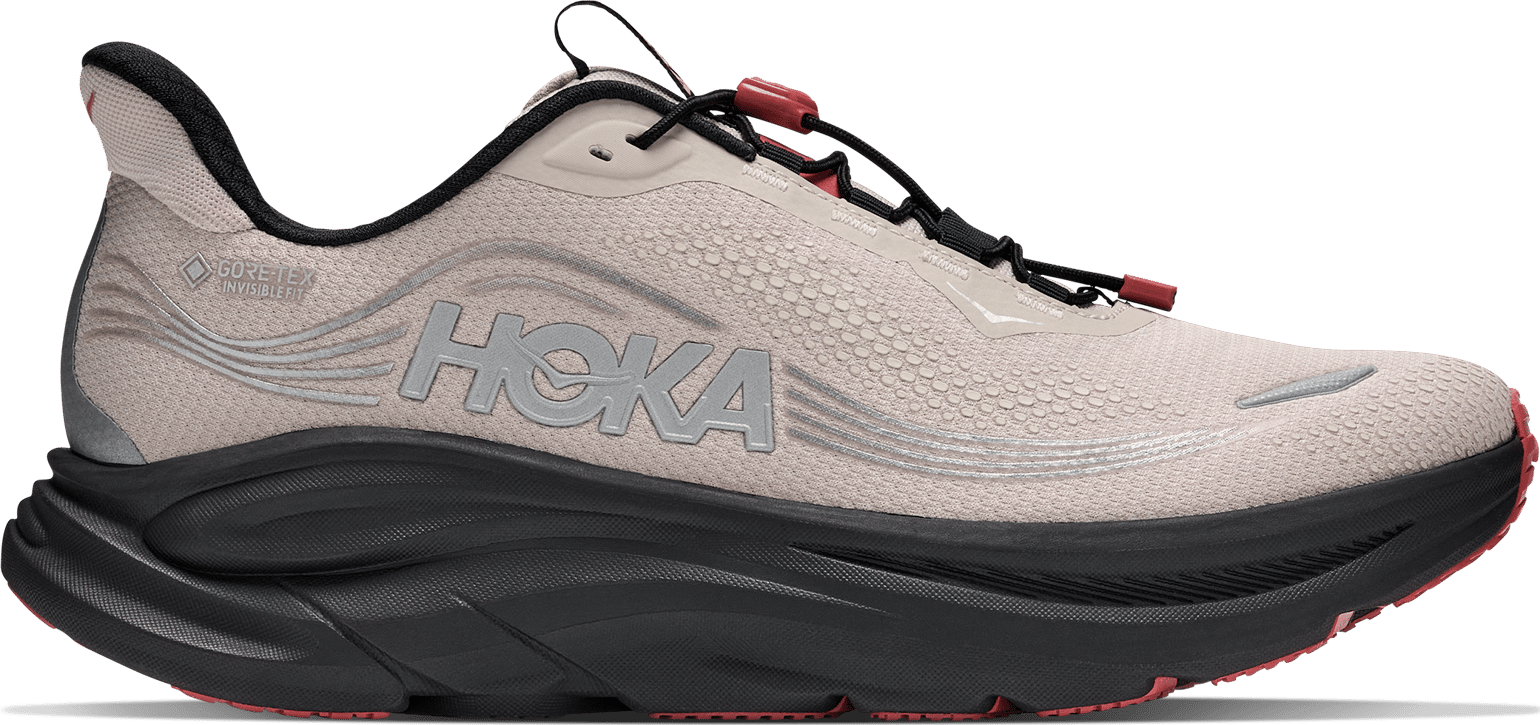 Hoka Men's Clifton 11 GORE-TEX River Rock Grey / Carbon Black