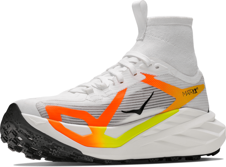 Hoka Men's Tecton X 4 Frost / Neon Tangerine Hoka