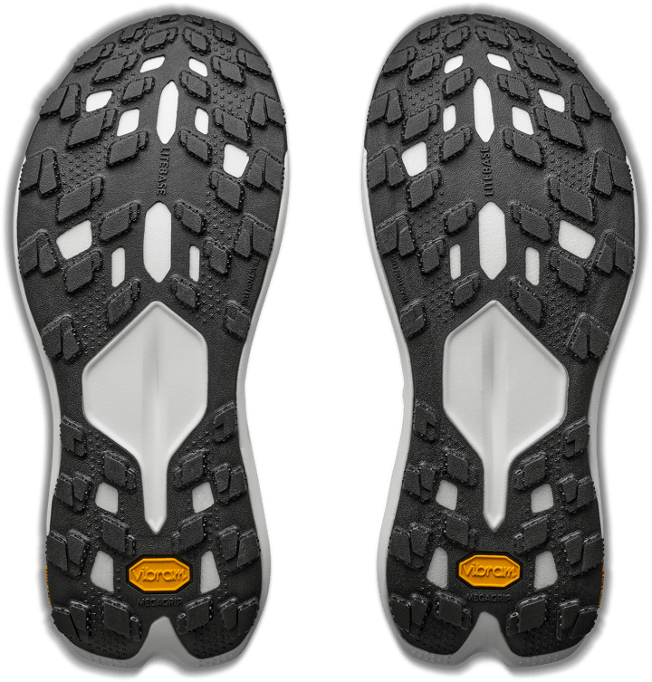 Hoka Men's Tecton X 4 Frost / Neon Tangerine Hoka
