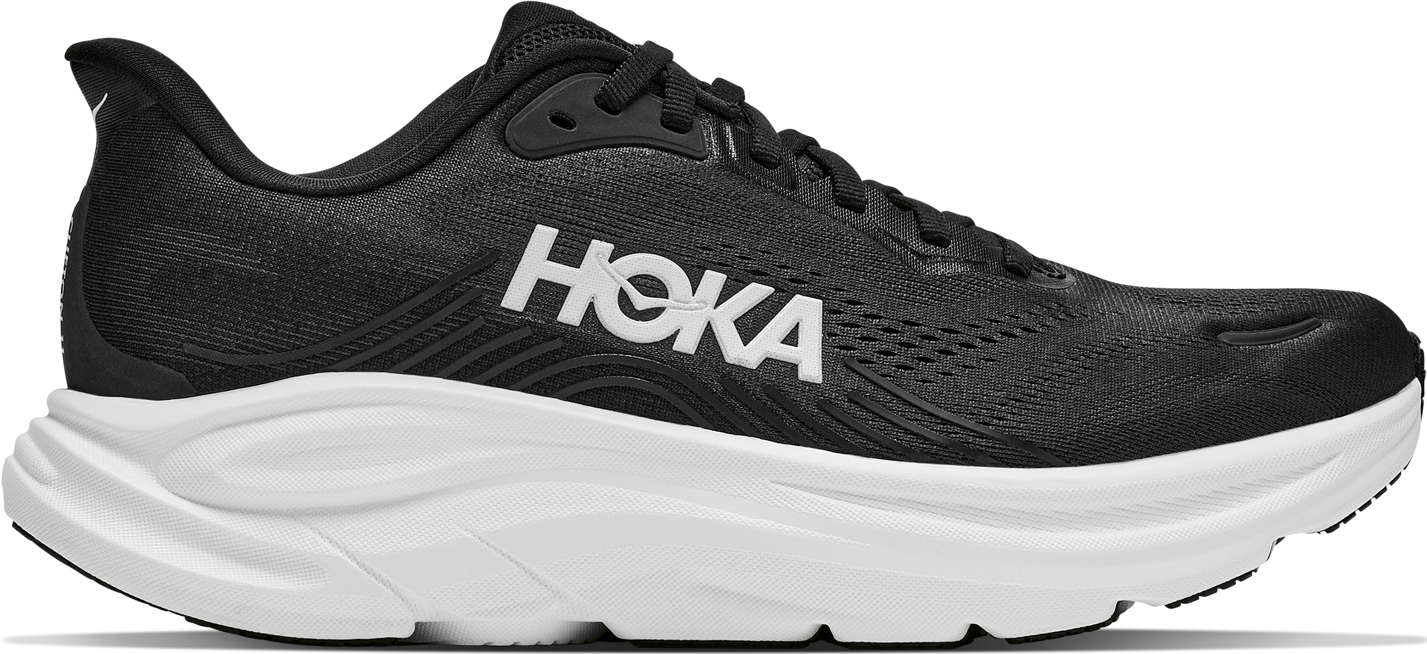 Hoka Women's Clifton 11 Wide Black / White