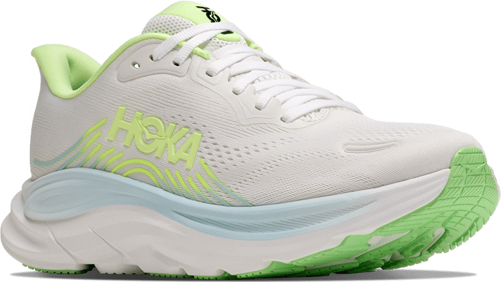 Hoka Women's Clifton 11 Wide Frost / Neon Yuzu Hoka