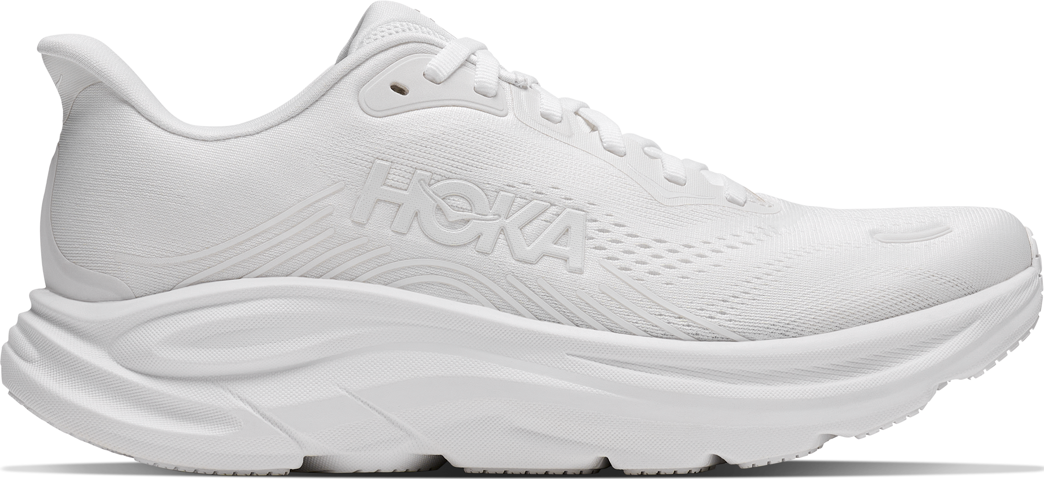 Hoka Women's Clifton 11 Wide White / White