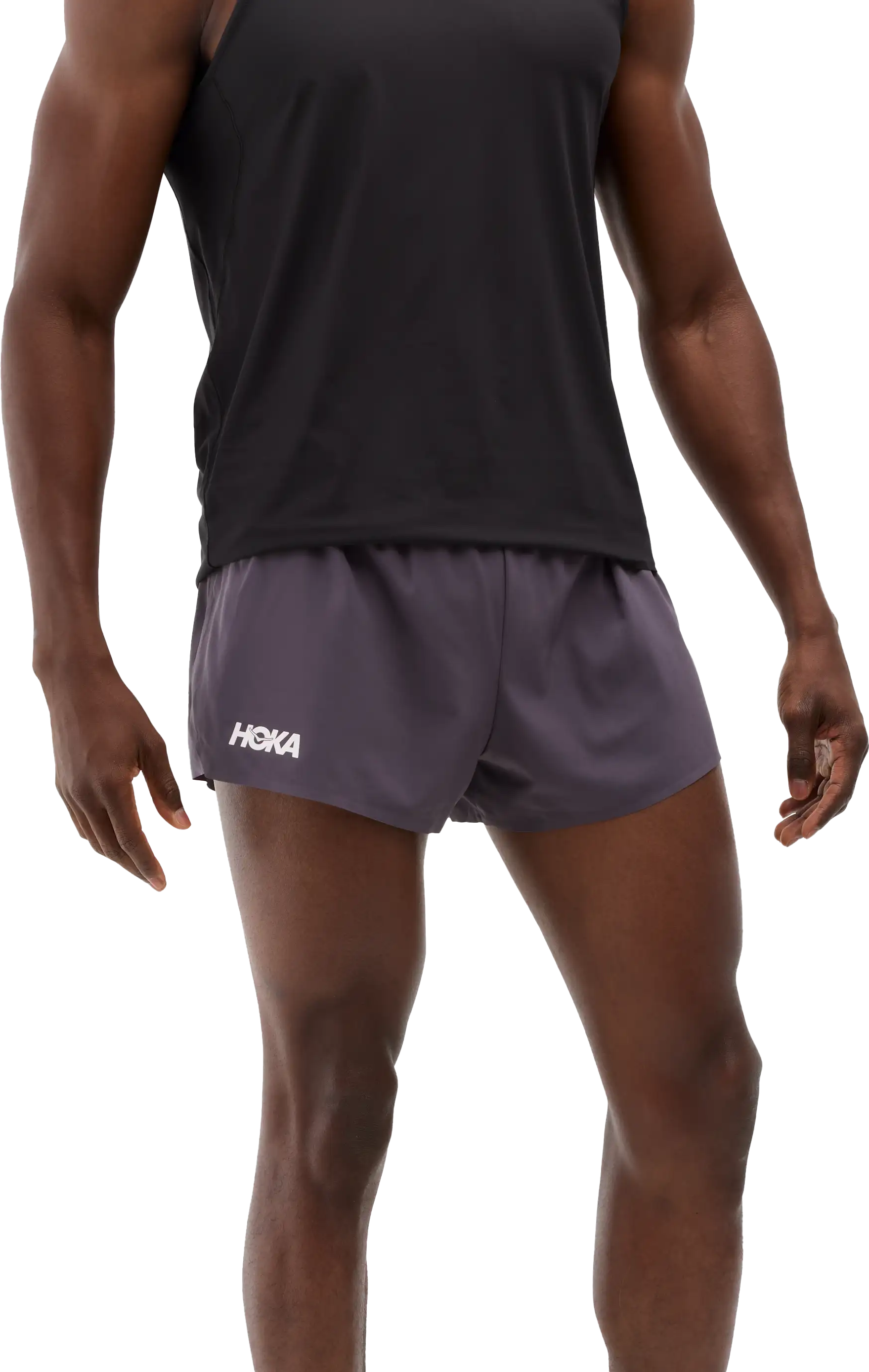 Hoka Men's Race Day Split Short Squid Ink