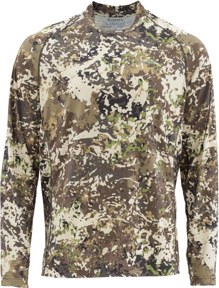 Simms Simms Solarflex Ls Crewneck Prints... Cloud Camo Grey Simms Simms Simms Solarflex Ls Crewneck Prints... Cloud Camo Grey Simms
