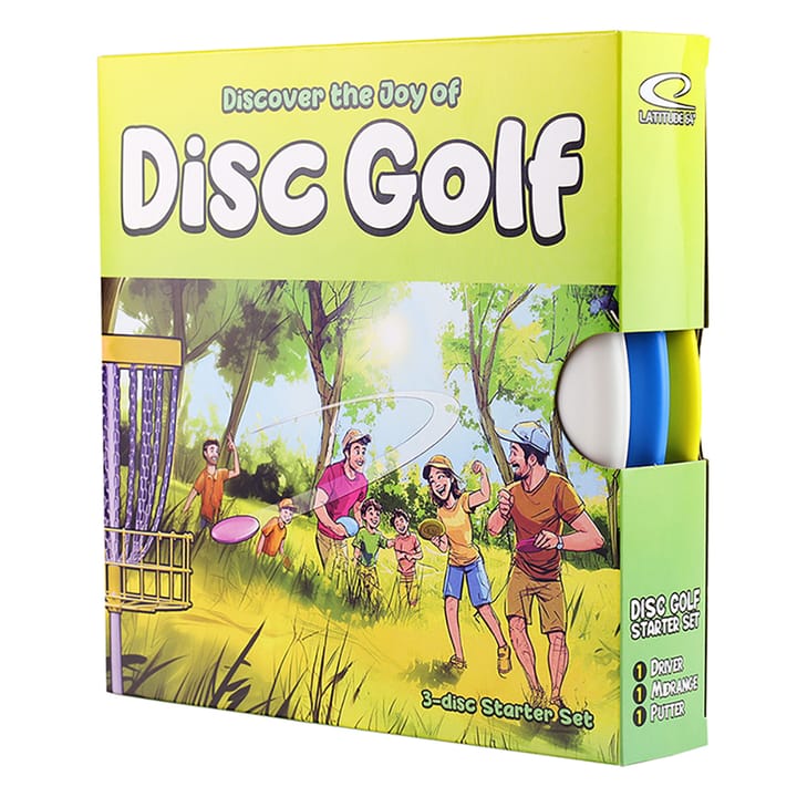 Latitude 64 Disc Golf Starter Set Family Assorted Colors Latitude 64