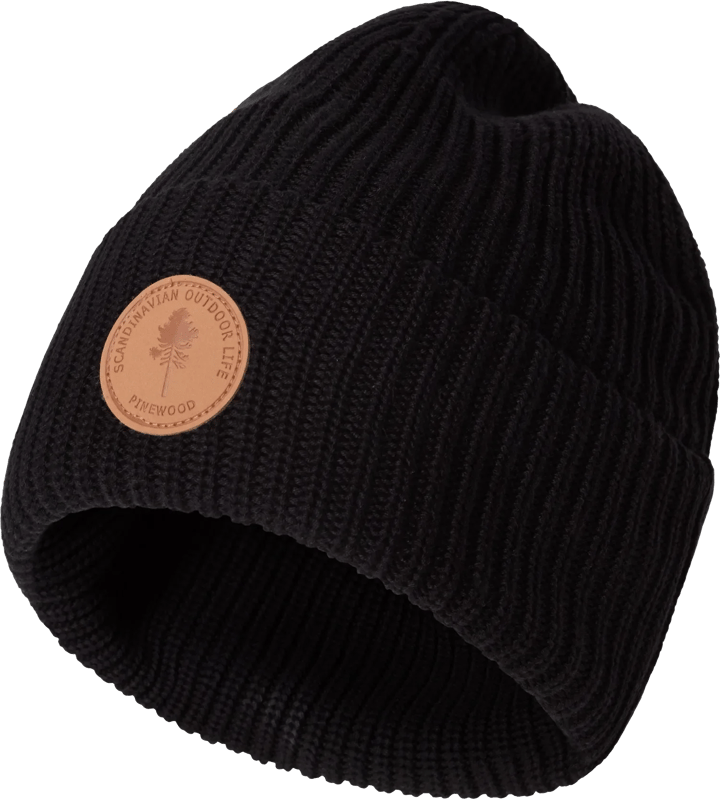 Pinewood Pinewood® Knitted Beanie Black Pinewood