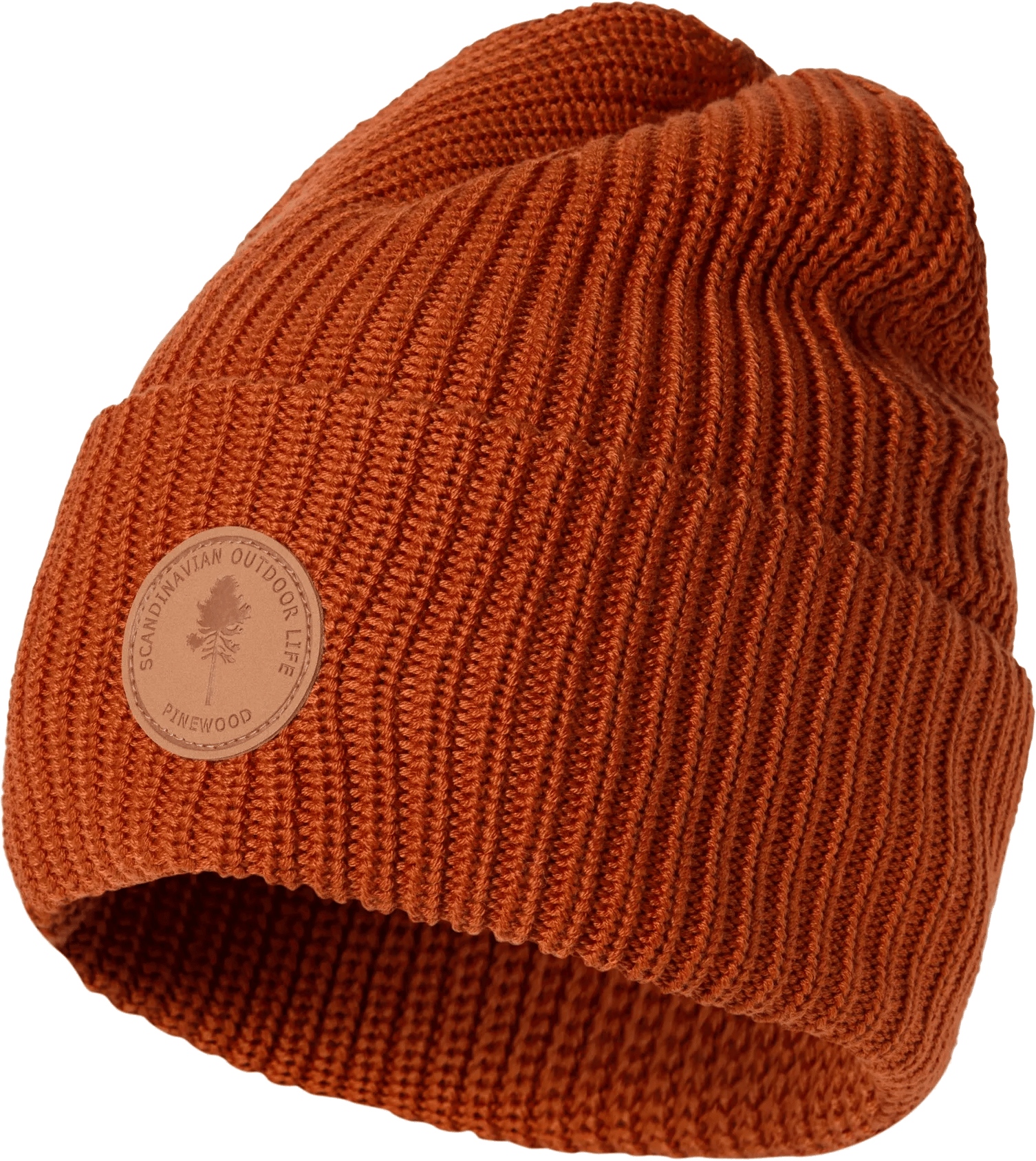 Pinewood Pinewood® Knitted Beanie Orange Clay