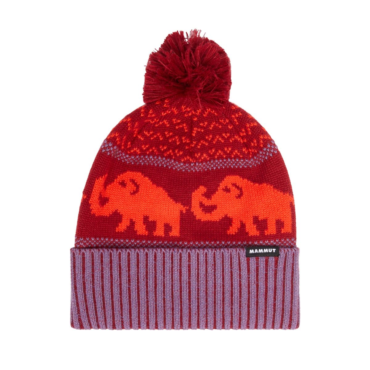 Mammut Retro Beanie Dark Mammut Red-paloja