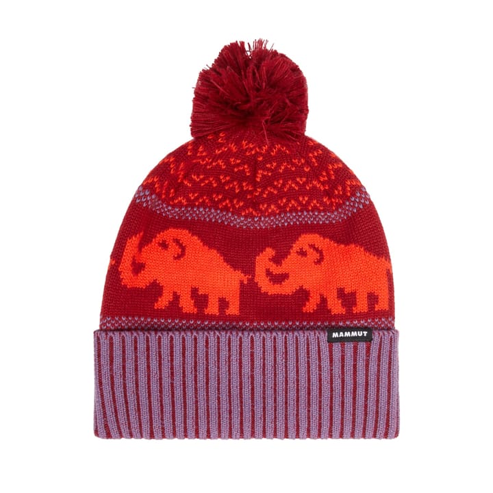 Mammut Retro Beanie Dark Mammut Red-paloja Mammut