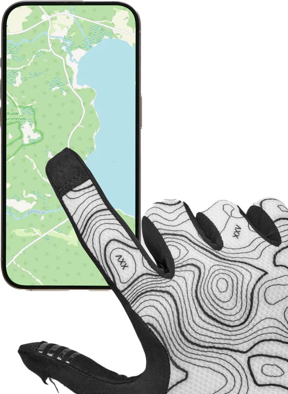 Gripgrab Rebel Full Finger Summer Gloves White Gripgrab