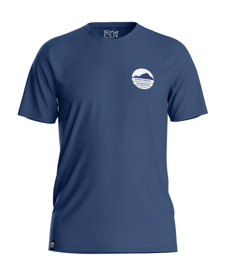 Ortovox 120 Cool Tec Choose Mtn Ts M Blue Nunatak Ortovox