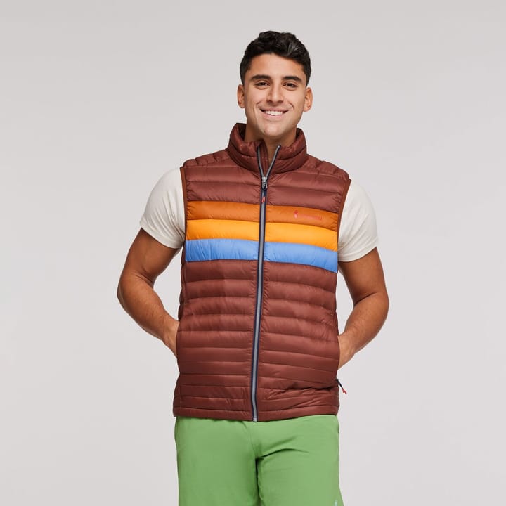 Cotopaxi Men's Fuego Down Vest Acorn Stripes Cotopaxi