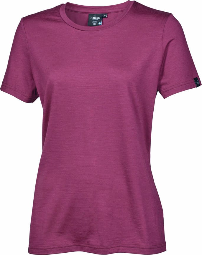 Ivanhoe Women's Underwool Cilla T-Shirt Lilac Rose Ivanhoe