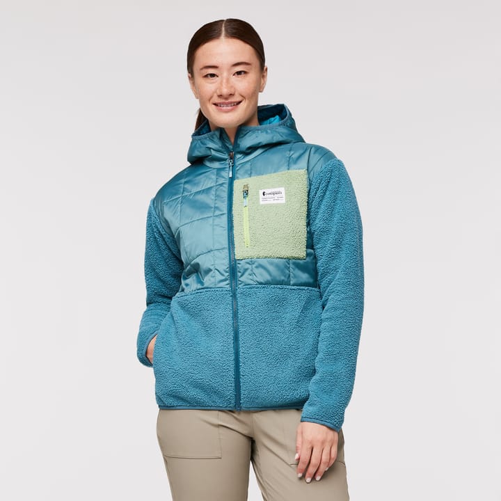 Cotopaxi Women's Trico Hybrid Hooded Jacket Blue Spruce/Drizzle Cotopaxi