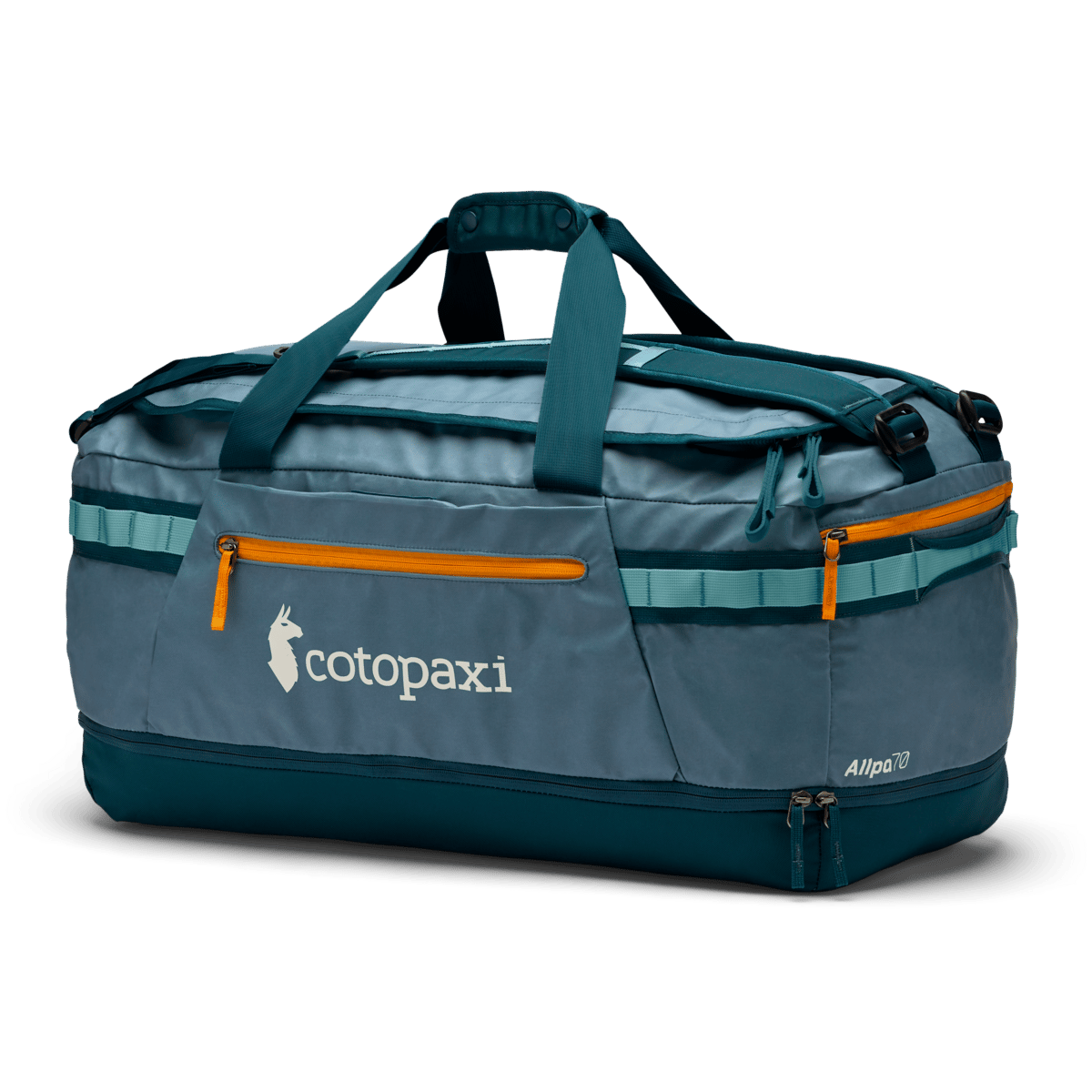 Cotopaxi Allpa 70L Duffel Bag Blue Spruce/Abyss