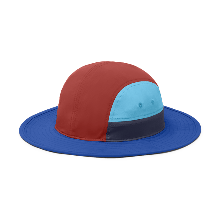Cotopaxi Tech Bucket Hat Tamarindo And Scuba Blue Cotopaxi