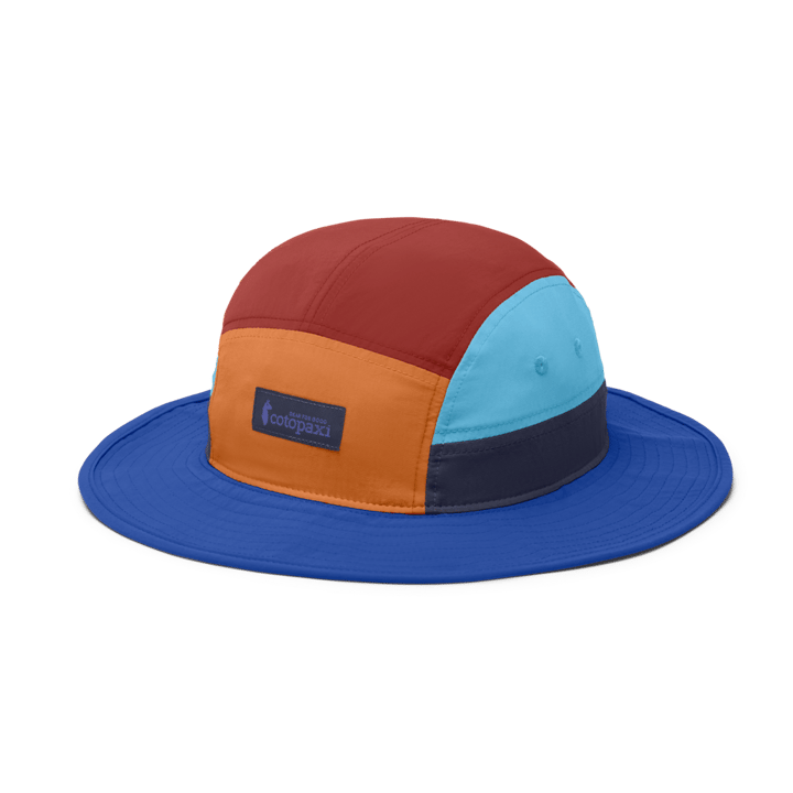 Cotopaxi Tech Bucket Hat Tamarindo And Scuba Blue Cotopaxi